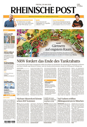 Cover of Rheinische Post Krefeld Kempen