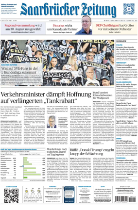 Cover of Saarbruecker Zeitung