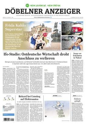 Cover of Sachsische Zeitung (Dobeln)