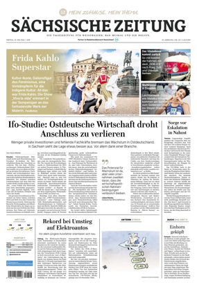 Cover of Sachsische Zeitung (Weiswasser)