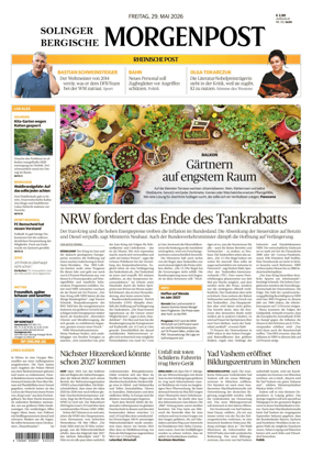 Cover of Solinger Bergische Morgenpost/Remscheid