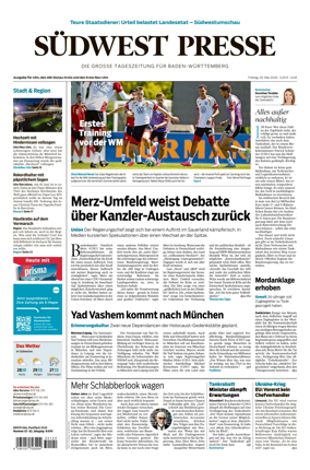 Cover of Sudwest Presse