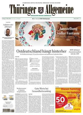 Cover of Thuringer Allgemeine (Muhlhausen und Bad Langensalza)