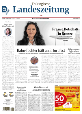 Cover of Thuringische Landeszeitung (Jena)