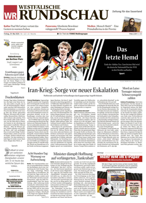 Cover of Westfalische Rundschau (Arnsberg)