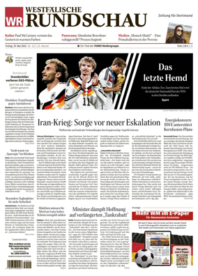 Cover of Westfalische Rundschau (Dortmund-Sud II)
