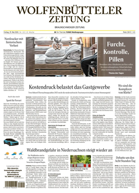 Cover of Wolfenbutteler Zeitung