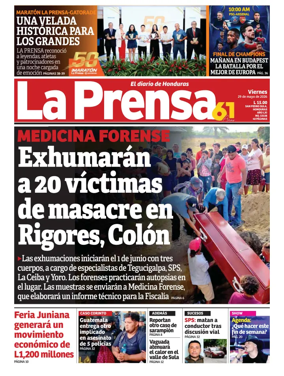 Cover of Diario La Prensa