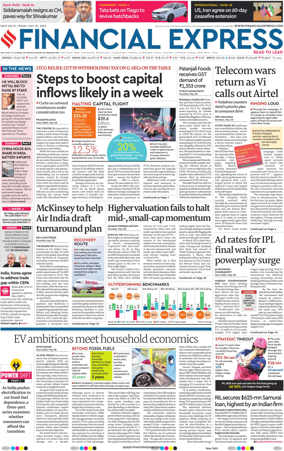 Cover of The Financial Express