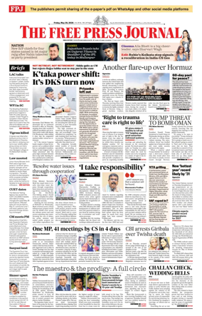 Cover of The Free Press Journal