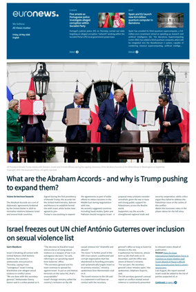 Cover of EuroNews (English Edition)