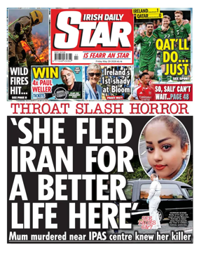 Cover of Irish Daily Star