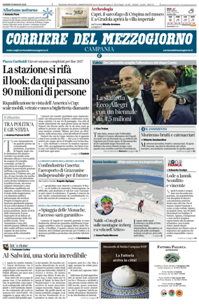 Cover of Corriere del Mezzogiorno (Campania)