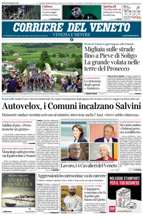 Cover of Corriere del Veneto (Venezia e Mestre)