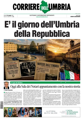 Cover of Corriere dell Umbria
