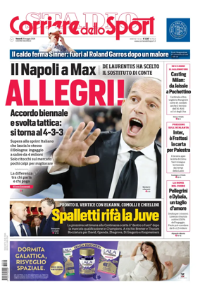 Cover of Corriere dello Sport (Lombardia)