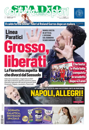 Cover of Corriere dello Sport Stadio (Emilia)