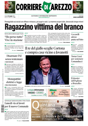 Cover of Corriere di Arezzo