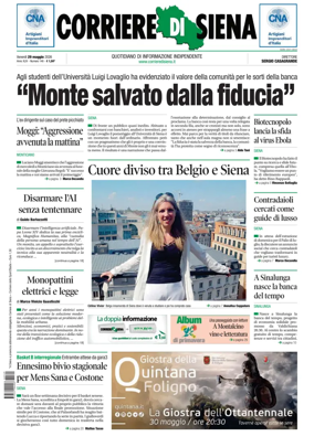 Cover of Corriere di Siena