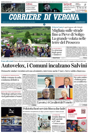 Cover of Corriere di Verona