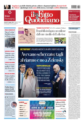 Cover of Il Fatto Quotidiano