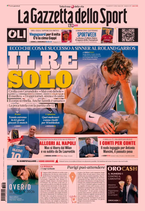 Cover of La Gazzetta dello Sport - Milano