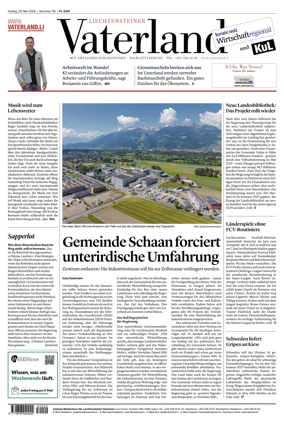 Cover of Liechtensteiner Vaterland