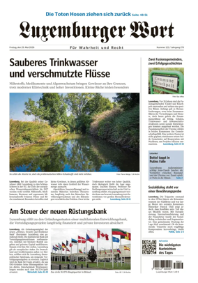 Cover of Luxemburger Wort