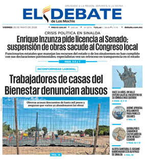 Cover of El Debate de Los Mochis