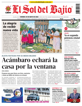 Cover of El Sol de Bajio