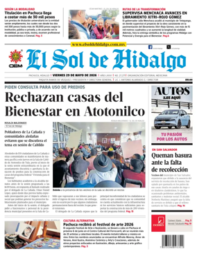 Cover of El Sol de Hidalgo