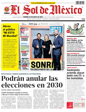 Cover of El Sol de Mexico