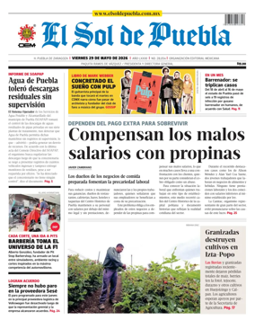 Cover of El Sol de Puebla