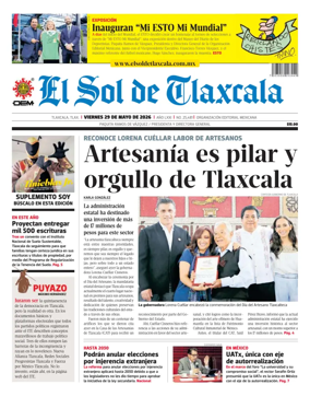 Cover of El Sol de Tlaxcala