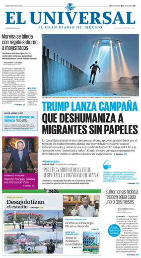Cover of El Universal