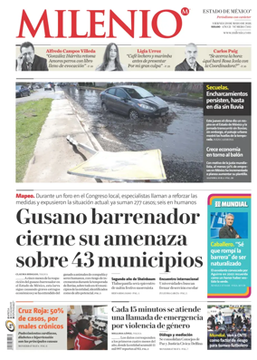 Cover of Milenio Edo de Mexico