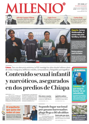 Cover of Milenio Puebla
