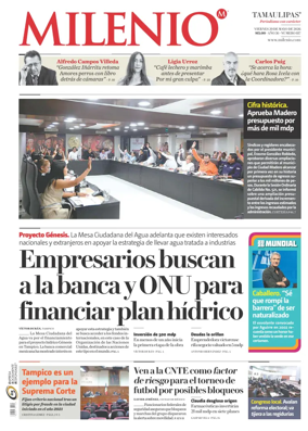 Cover of Milenio Tamaulipas