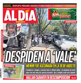 Cover of Periodico Al Dia (Irapuato)