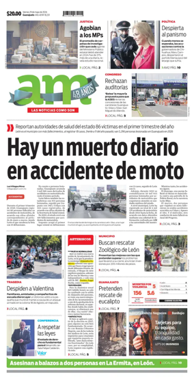 Cover of Periodico AM (Leon)