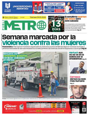 Cover of Publimetro Merida