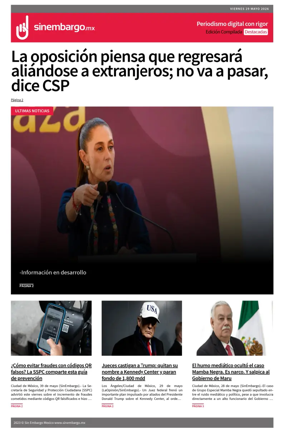 Cover of Sin Embargo destacadas