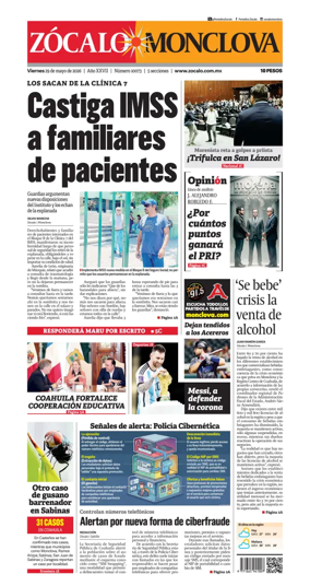 Cover of Zocalo Monclova