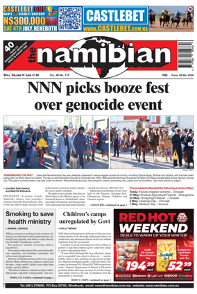 Cover of The Namibian