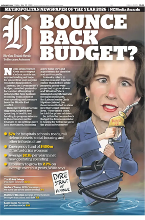 Cover of The New Zealand Herald