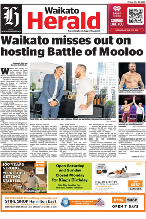 Cover of Waikato Herald