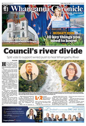 Cover of Whanganui Chronicle