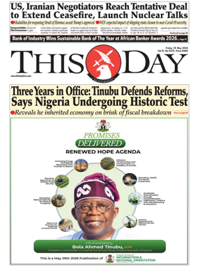 Cover of THISDAY