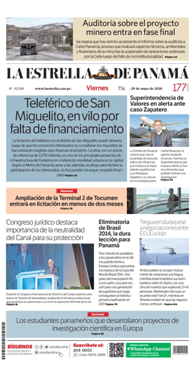 Cover of La Estrella de Panama