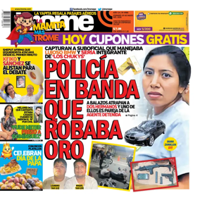 Cover of Diario Trome